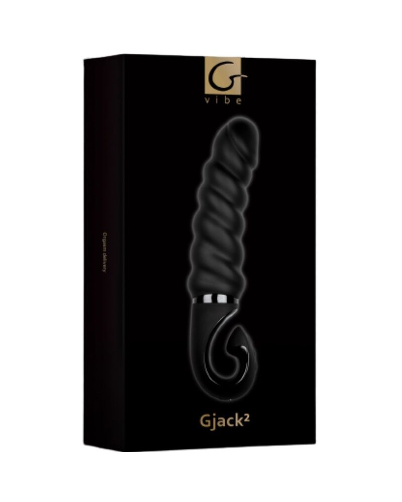 G-VIBE - G-JACK 2 - DILDO VIBRANTE NERO