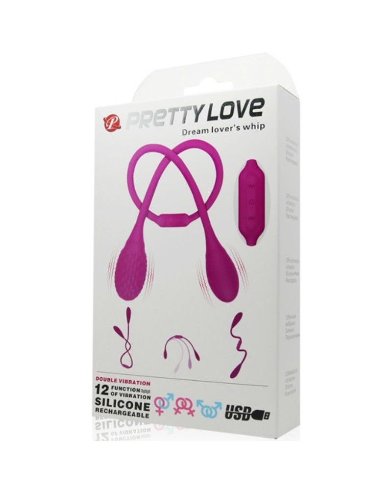 PRETTY LOVE - STIMOLATORE UNISEX DREAM LOVERS WHIP 2