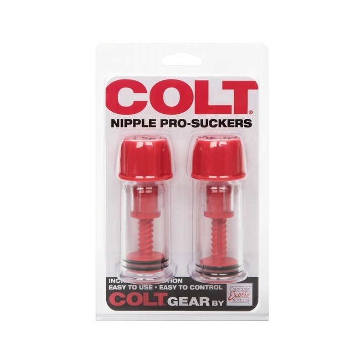CALEXOTICS - COLT NIPPLE PROSUCKERS ROSSO