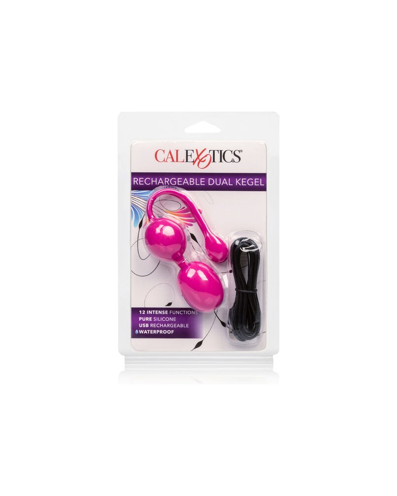 CALEXOTICS - RICARICABILE DUAL KEGEL ROSA
