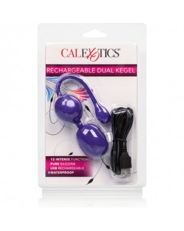 CALEXOTICS - RICARICABILE DUAL KEGEL VIOLA 2