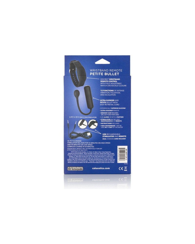 CALEXOTICS - BRACCIALETTO REMOTE PETITE BULLET