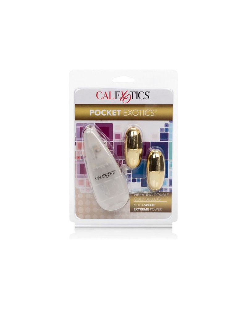 CALEXOTICS - PROIETTILI VIBRANTI GOLD DUO