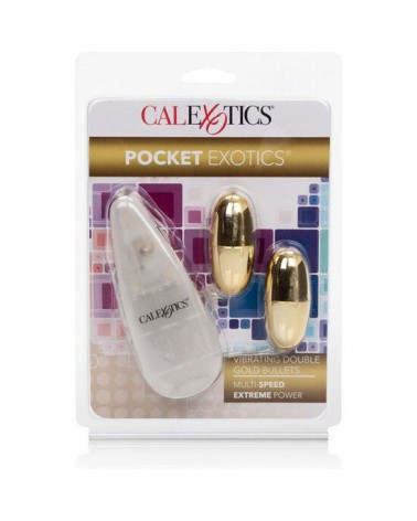 CALEXOTICS - PROIETTILI VIBRANTI GOLD DUO