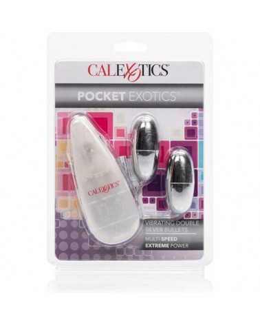 CALEXOTICS - PROIETTILI VIBRANTI ARGENTO DUO