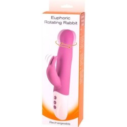 SEVEN CREATIONS - VIBRATORE EUPHORIC BUNNY CON ROTAZIONE LILLA 2