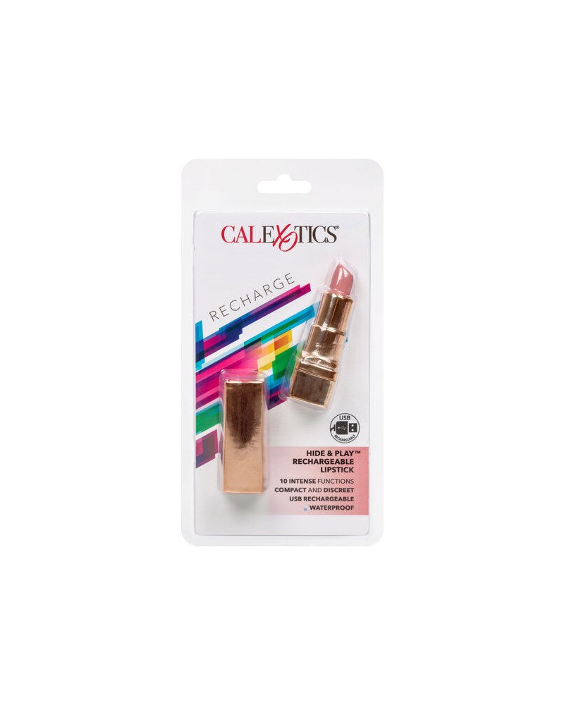 CALEXOTICS - BALA ROSSETTO RICARICABILE HIDE  PLAY ROSA TENERO