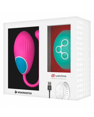 WEARWATCH - TECNOLOGIA WATCHME TELECOMANDO UOVO FUCSIA / ACQUA DI MARE