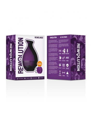 REWOLUTION - VIBRATORE REWOLINGO CON LINGUA