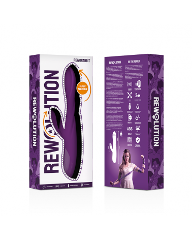 REWOLUTION - REWORABBIT VIBRATORE FLESSIBILE CON CONIGLIO