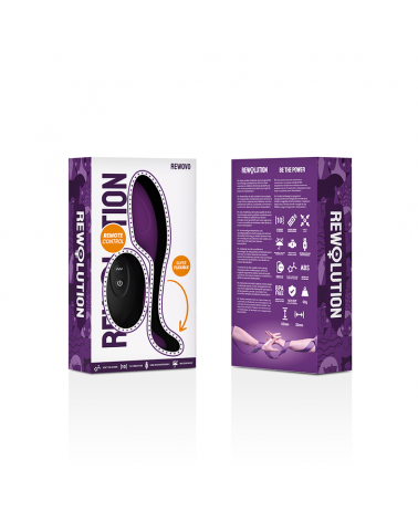 REWOLUTION - REWOVO VIBRATORE UOVO TELECOMANDO