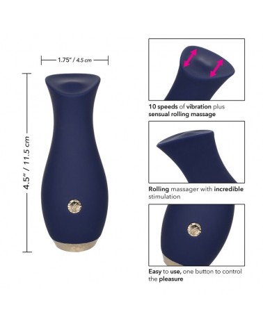 CALEXOTICS - CHIC TULIP MASAJEADOR AZUL