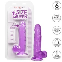 CALEXOTICS - DILDO REGINA TAGLIA VIOLA 15.3 CM 2