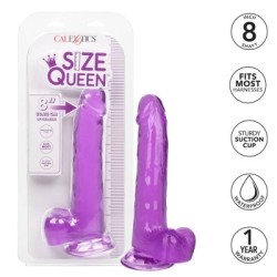 CALEXOTICS - DILDO REGINA TAGLIA VIOLA 20.3 CM 2
