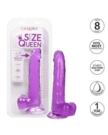 CALEXOTICS - DILDO REGINA TAGLIA VIOLA 20.3 CM