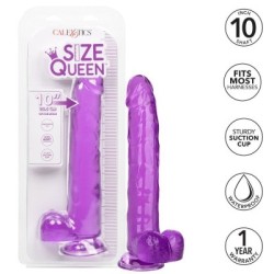 CALEXOTICS - DILDO REGINA TAGLIA VIOLA 25.5 CM 2
