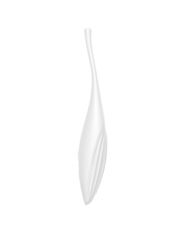 SATISFYER - VIBRATORE TWIRLING JOY CLIT TIP BIANCO