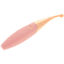 OHMAMA - STIMOLATORE CLITORIDE RICARICABILE 36 MODALITÀ ROSA-ORO ROSA 2