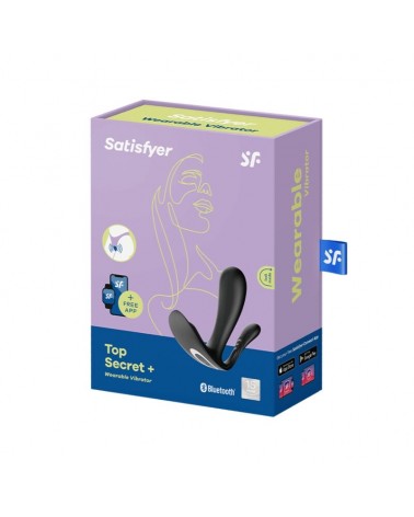 SATISFYER - TOP SECRET + VIBRATORE NERO