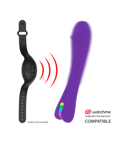 MR BOSS - ENZO VIBRATORE WATCHME COMPATIBILE CON TECNOLOGIA WIRELESS