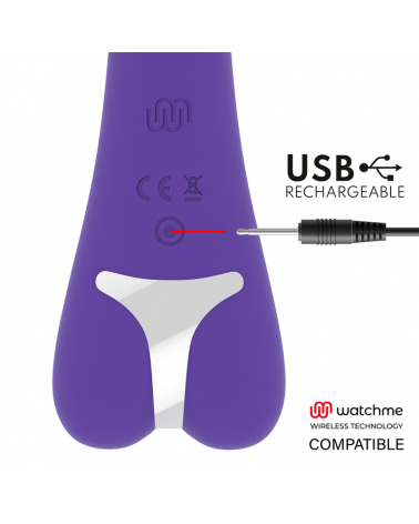 MR BOSS - ENZO VIBRATORE WATCHME COMPATIBILE CON TECNOLOGIA WIRELESS