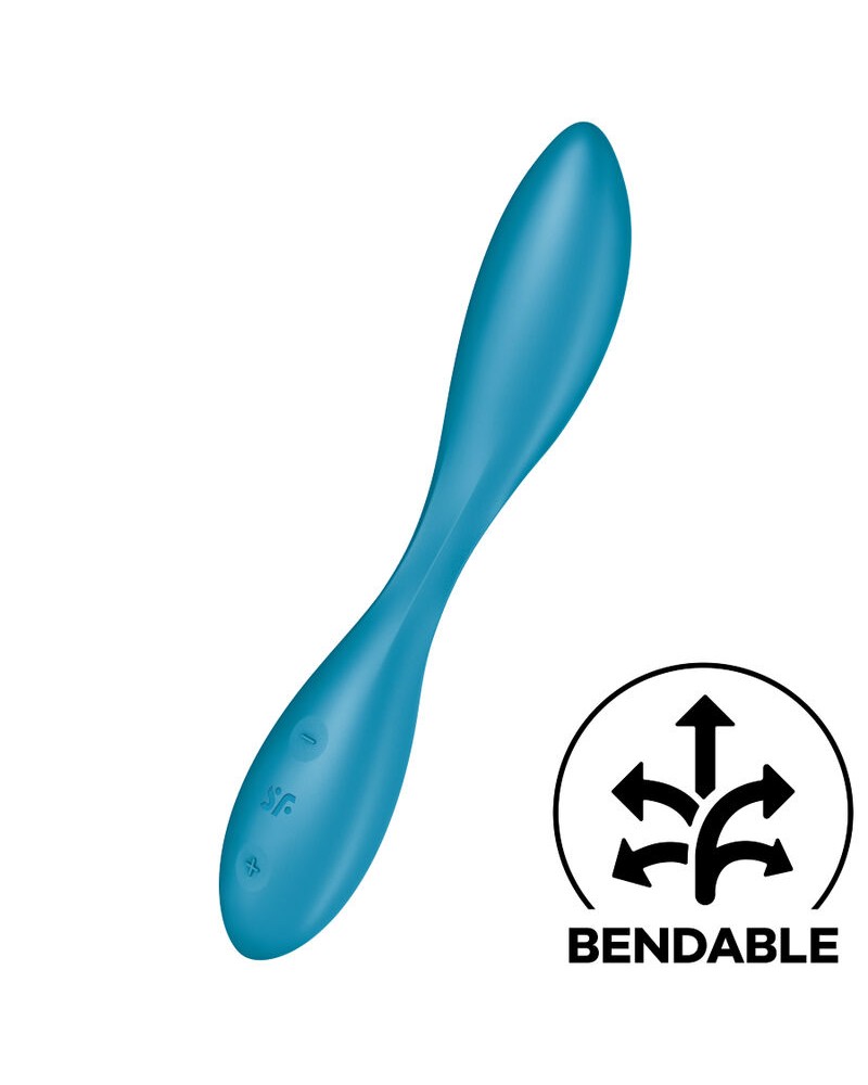 SATISFYER - MULTI VIBRATORE G-SPOT FLEX 1 BLU