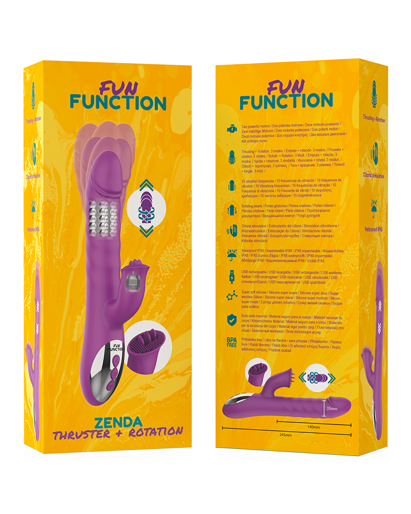 FUN FUNCTION - ZENDA THRUSTER E ROTAZIONE
