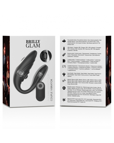 BRILLY GLAM- COPPIA TELECOMANDO PULSANTE E VIBRANTE
