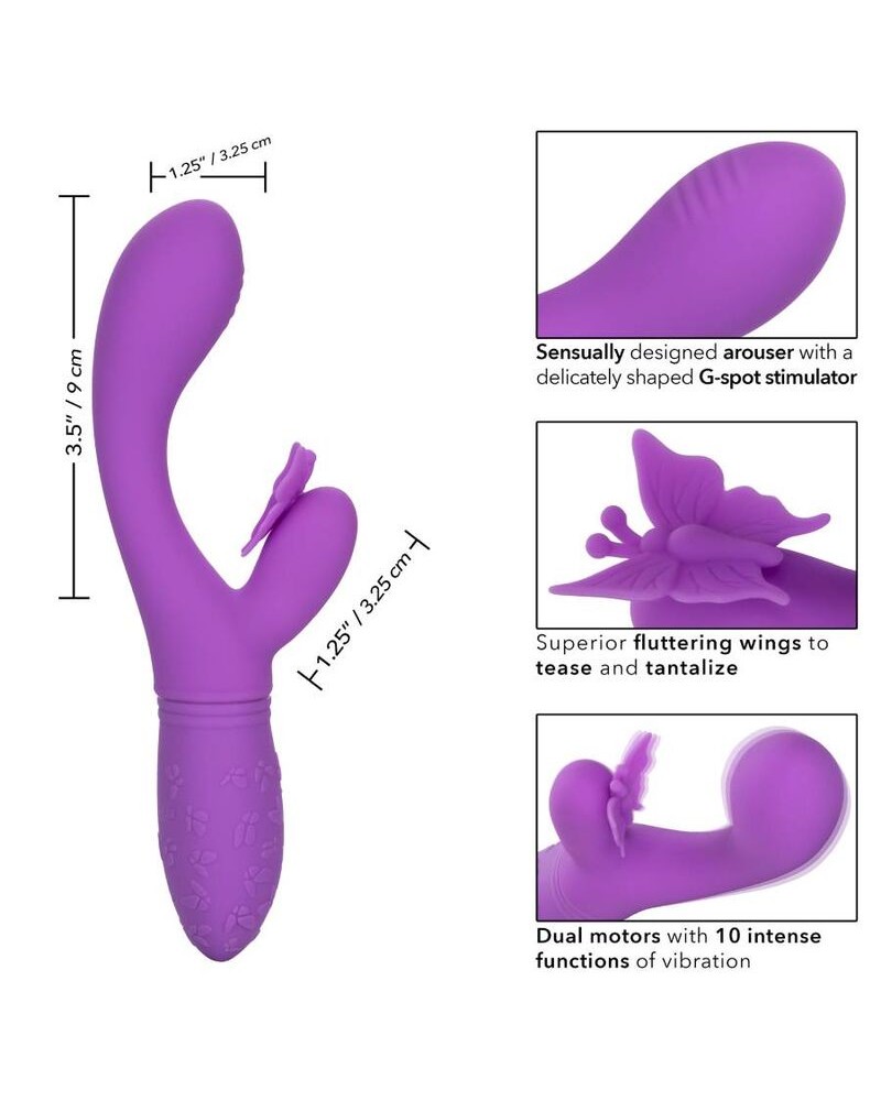 CALEXOTICS - BACIO FARFALLA FLUTTER VIOLA