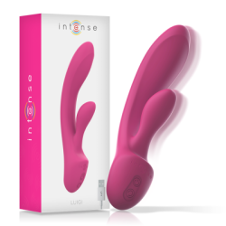 INTENSE - VIBRATORE LUIGI RABBIT SILICONE LIQUIDO ROSA 2