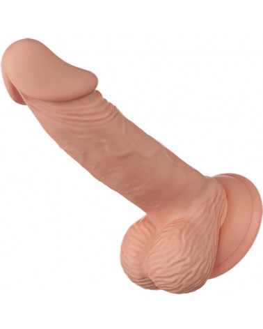 BAILE - BELLISSIMO DILDO FLESSIBILE REALISTICO ZEBULONE INCONTRO 19.4 CM NATURALE