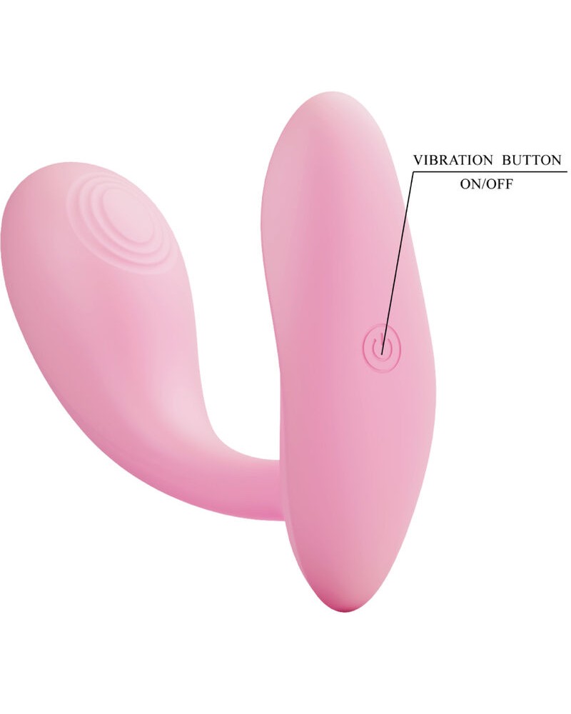 PRETTY LOVE - BAIRD G-SPOT 12 VIBRAZIONI RICARICABILE APP ROSA