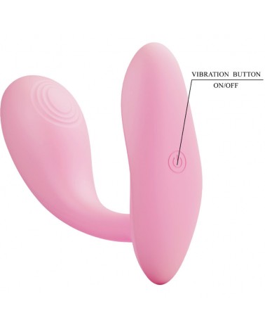 PRETTY LOVE - BAIRD G-SPOT 12 VIBRAZIONI RICARICABILE APP ROSA