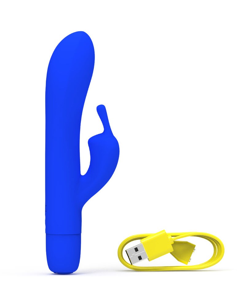 B SWISH - BWILD BUNNY INFINITE CLASSIC VIBRATORE RICARICABILE IN SILICONE BLU