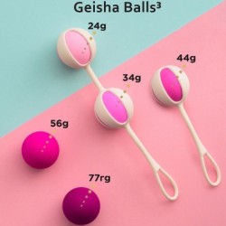 G-VIBE - SET 5 SFERE DA GEISHA3 ROSA 2