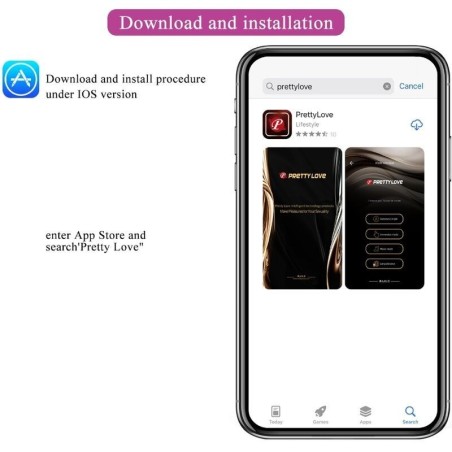 PRETTY LOVE - UOVO VIBRANTE RICARICABILE CATALINA ROSA