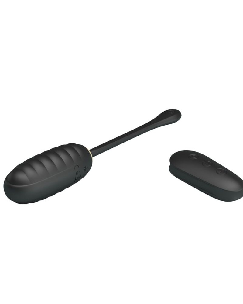 PRETTY LOVE - UOVO VIBRANTE RICARICABILE DOREEN LUXURY NERO