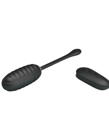 PRETTY LOVE - UOVO VIBRANTE RICARICABILE DOREEN LUXURY NERO