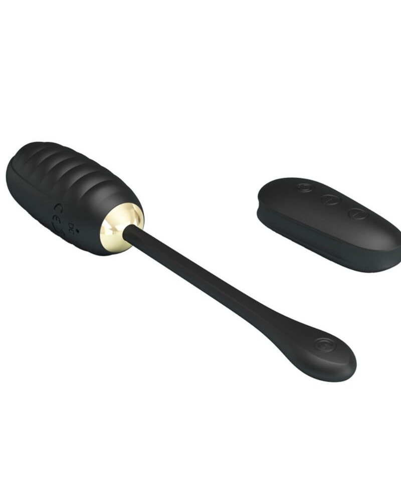 PRETTY LOVE - UOVO VIBRANTE RICARICABILE DOREEN LUXURY NERO