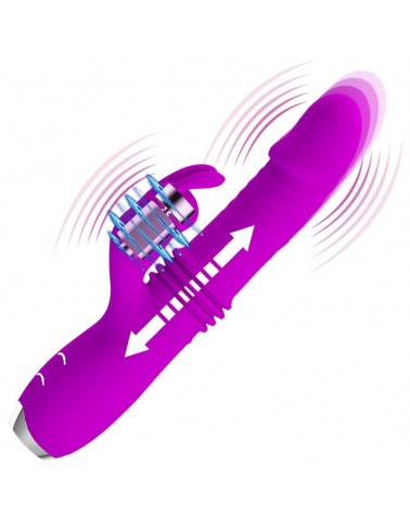 PRETTY LOVE - VIBRATORE CONIGLIO RICARICABILE DOROTHY VIOLA