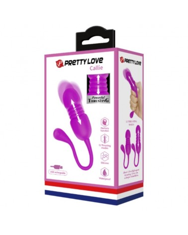 PRETTY LOVE - UOVO VIBRANTE RICARICABILE CALLIE VIOLA