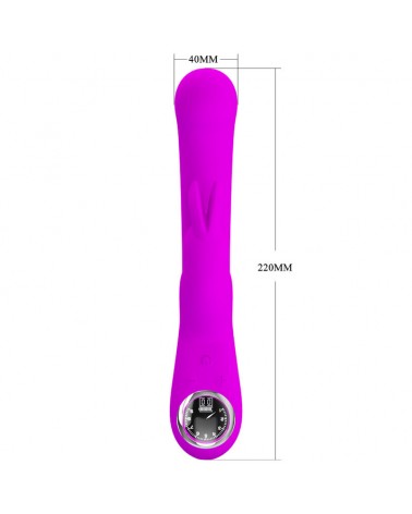 PRETTY LOVE - VIBRATORE LAMAR RABBIT E PUNTO G VIOLA