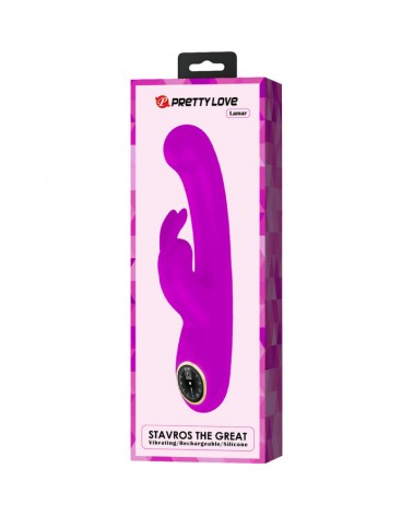 PRETTY LOVE - VIBRATORE LAMAR RABBIT E PUNTO G VIOLA
