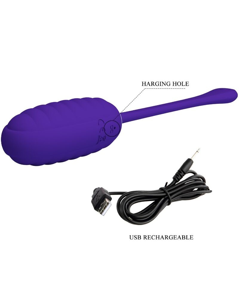 PRETTY LOVE - UOVO VIBRANTE RICARICABILE KIRK VIOLA