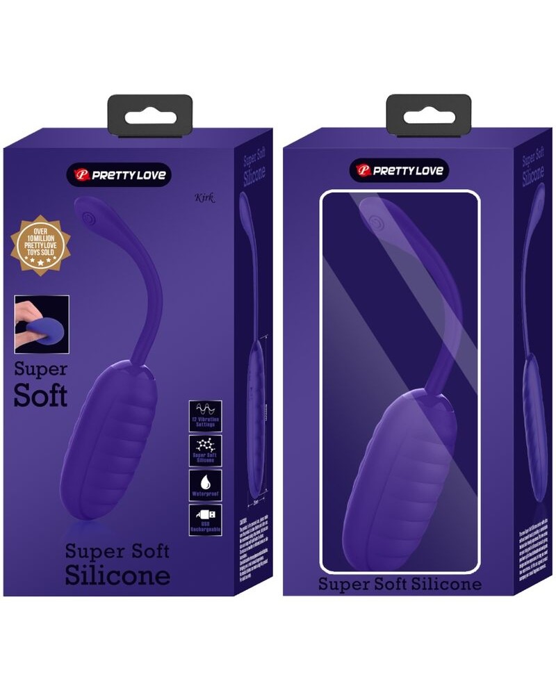 PRETTY LOVE - UOVO VIBRANTE RICARICABILE KIRK VIOLA