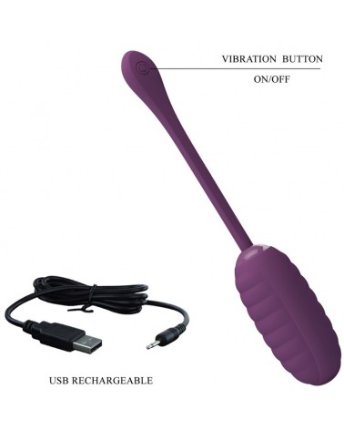 PRETTY LOVE - UOVO VIBRANTE RICARICABILE CASPER VIOLA