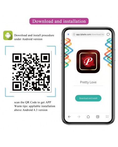 PRETTY LOVE - UOVO VIBRANTE RICARICABILE CASPER VIOLA