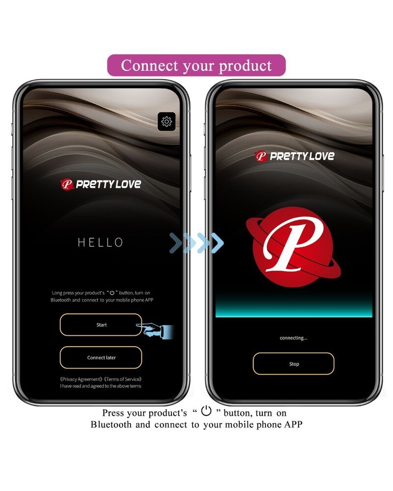 PRETTY LOVE - UOVO VIBRANTE RICARICABILE CASPER VIOLA