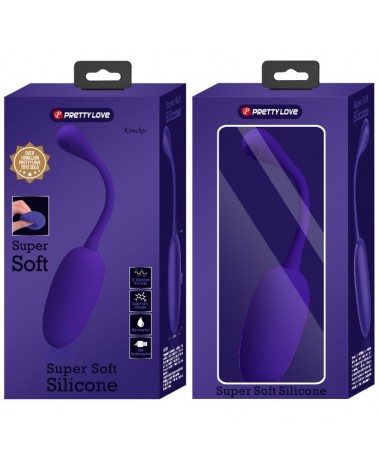 PRETTY LOVE - UOVO VIBRANTE RICARICABILE KNUCKER VIOLA