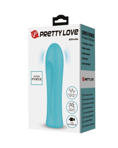 PRETTY LOVE - ALFREDA VIBRATORE SUPER POWER VERDE ACQUA